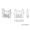 Стенка-горка для гостиной Мебелайн-6 Стенка-горка для гостиной Мебелайн-6