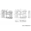 Стенка для гостиной Мебелайн-16