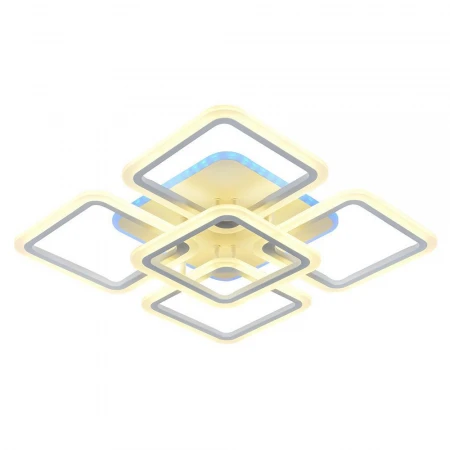 Светодиодная люстра 8075/4+1 WHT