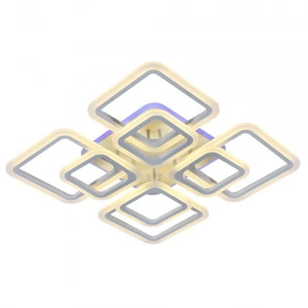 Светодиодная люстра 8075/4+4 WHT