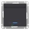 ATN001067 - ATLASDESIGN ВЫКЛЮЧАТЕЛЬ карточный 10А, без задержки времени, механизм, КАРБОН