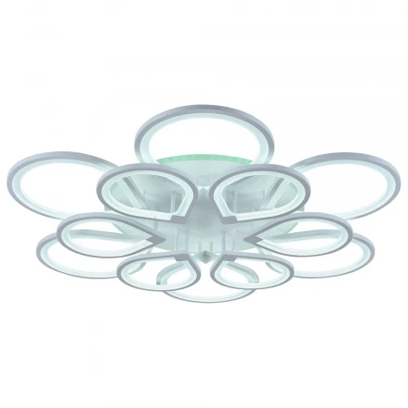 Светодиодная люстра 8000/6+6 WHT