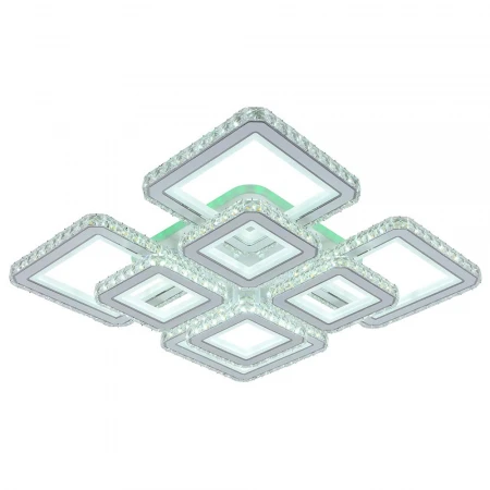 Светодиодная люстра 8048/4+4 WHT B