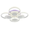 Светодиодная люстра 5883/4+4B WHT