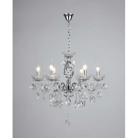 2313/6C CR (1) Люстра (RL) 