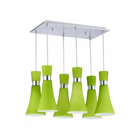 2973/6 GREEN (1) ЛЮСТРА 