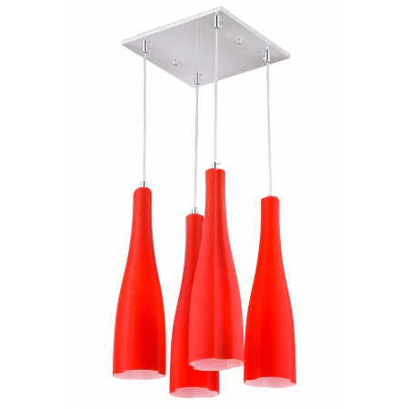 5065/4 RED (1) Люстра 