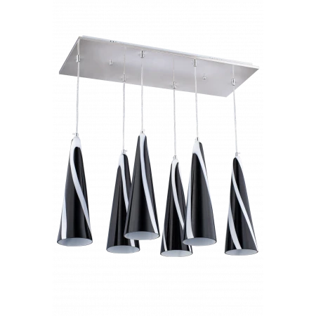 5067/6 BLACK (1) Люстра 