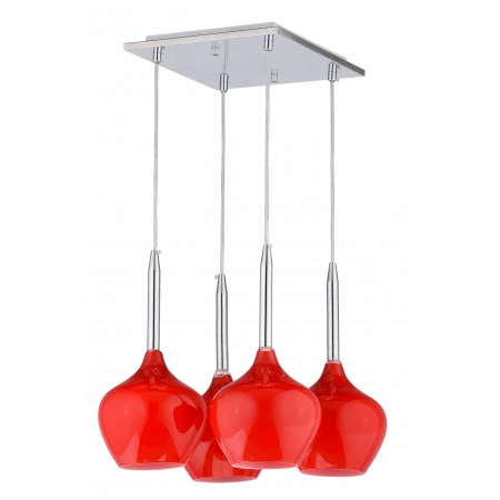 5068/4 RED (1) Люстра 