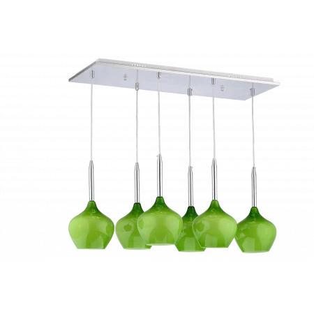 5068/6L GREEN (1) Люстра 