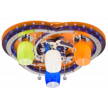 8355/4 OG+CR MIX (1) Люстра # 