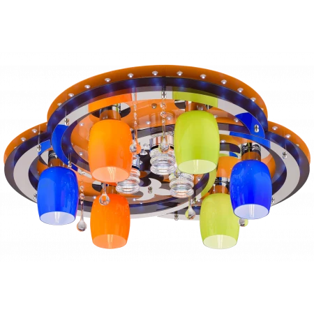 8355/6+3 OG+CR MIX (1) Люстра 