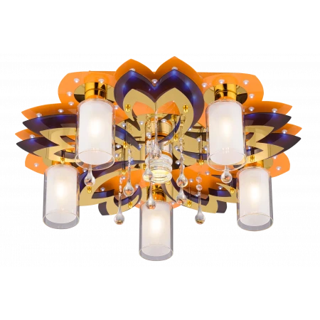 8357/5+1 OG+GD WT (1) Люстра # 