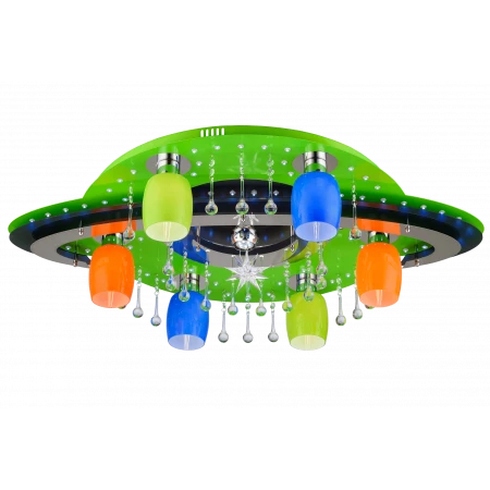 8364/6+1 GN+CR MIX (1) Люстра 