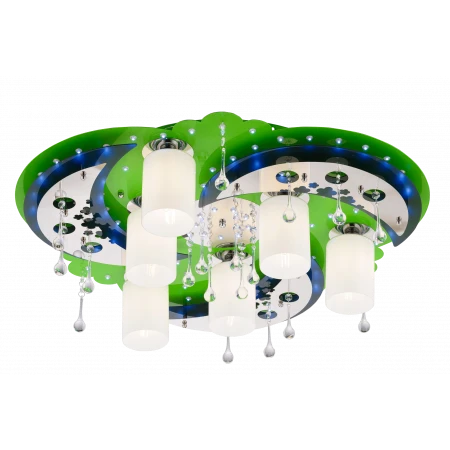 8384/6 GN+CR WT (1) Люстра # 