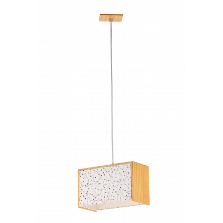 85502/1PC WOOD+CH (1/10) Люстра 