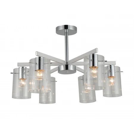 74642/6 CHROME+WH (1) Люстра (RL) 