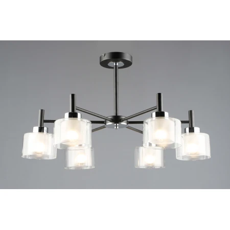 6989/6 BK+CR (1) Люстра RL 