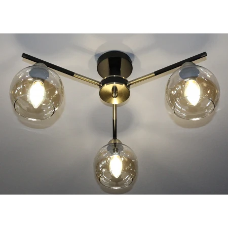 40369MD/3 MBK+AB (1) Люстра (NW) 