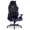 Геймерское кресло HERO JOKER PRO, фиолетовый, черный, текстиль, экокожа