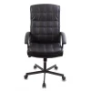 Кресло CH-823AXSN, черный, кожа искусственная