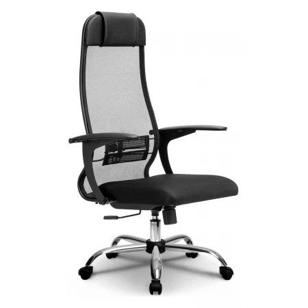 Кресло офисное Комплект 13, черный, ткань