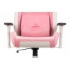 Геймерское кресло EPIC PRO, белый, розовый, текстиль