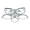 Люстра WD5008/11C-CR-RGB DONNEG