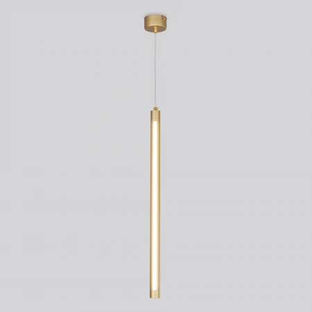 Подвесной светодиодный светильник Eurosvet 50189/1 LED матовое золото