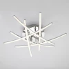 Потолочный LED светильник с хрустальной крошкой Eurosvet 90107/6 хром