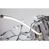 Хрустальная LED люстра Eurosvet 90036/8 хром