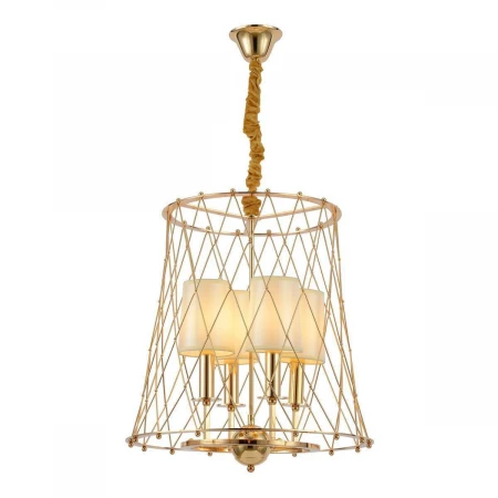 Подвесная люстра Lumina Deco Berton LDP 8013-4 F.GD