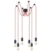 Подвесная люстра Arte Lamp Bender A4322SP-6RD