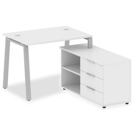 Стол письменный Metal System БА.РС-СТС-2.1 (R)