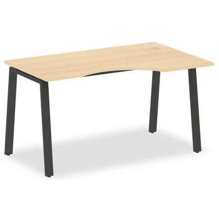 Стол офисный Metal System БА.СА-2 (R)