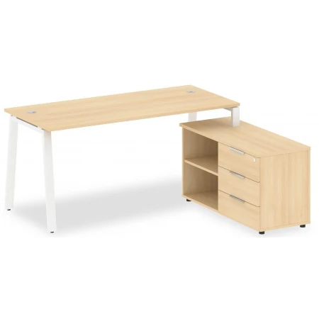 Стол письменный Metal System БА.РС-СТС-2.4 (R)