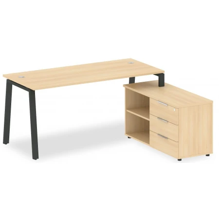 Стол письменный Metal System БА.РС-СТС-2.4 (R)