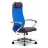 Компьютерное кресло Комплект 23, синий, черный, ткань