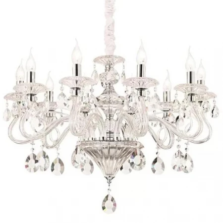 Люстра Ideal Lux NEGRESCO SP8 TRASPARENTE NEGRESCO