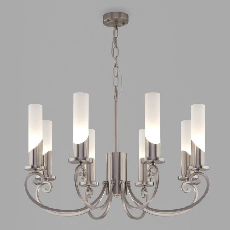 Люстра Eurosvet 60117/8 никель Banci