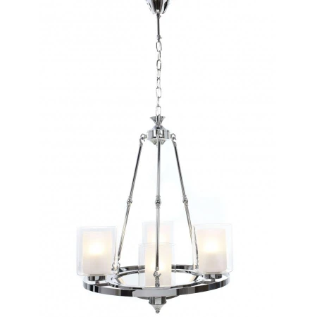 Люстра LUMINA DECO LDP 1220-4 CHR+WT Santini