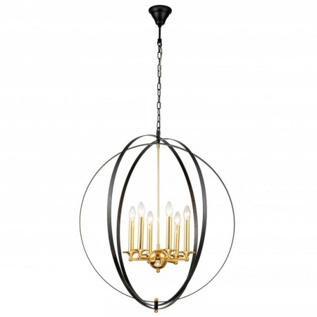 Люстра iLamp 9977-800 GL+BK Element