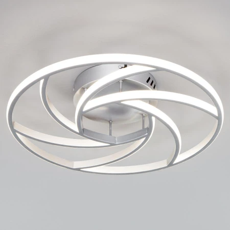 Люстра Eurosvet 90207/1 серебро Indio