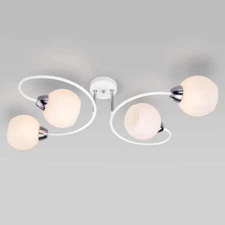 Люстра Eurosvet 30136/4 белый Tulia