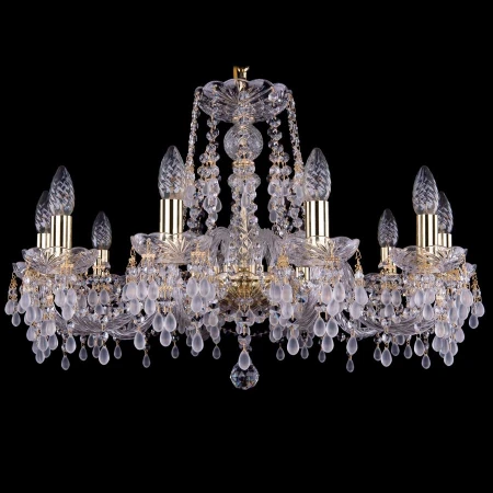 Хрустальная люстра Bohemia Ivele Crystal 1410/10/240/G/V0300