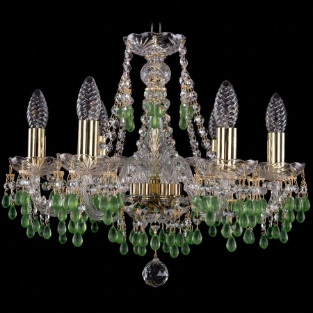 Хрустальная люстра Bohemia Ivele Crystal 1410/6/160/G/V5001
