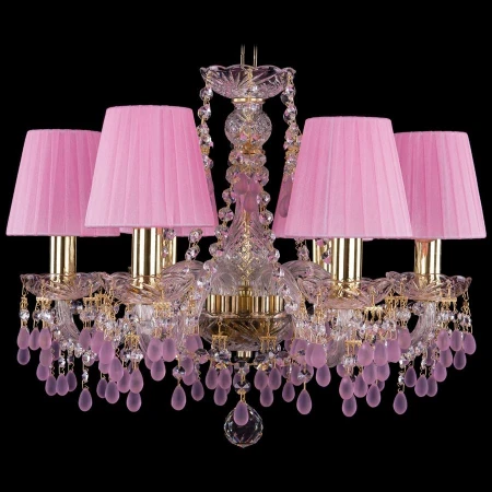 Хрустальная люстра Bohemia Ivele Crystal 1410/6/160/G/V7010/SH1