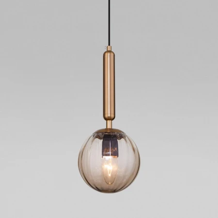 Подвесной светильник Eurosvet Joy 50208/1 янтарный