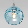 Подвесной светильник Eurosvet Lotus 50221/1 голубой