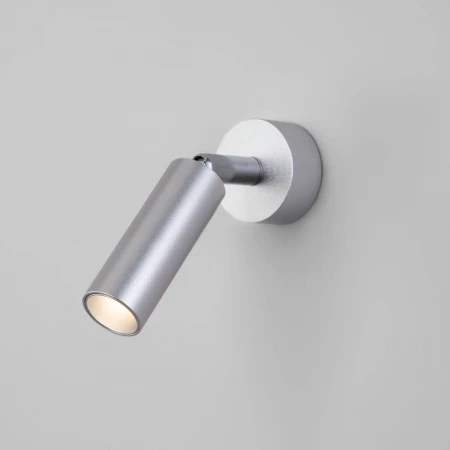 Светодиодный спот Eurosvet Pin 20133/1 LED серебро